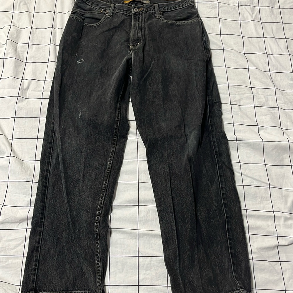 Levi's Black denim mens jeans